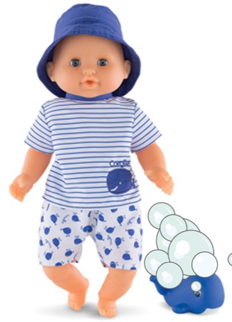 12" Bébé Bath - Marin