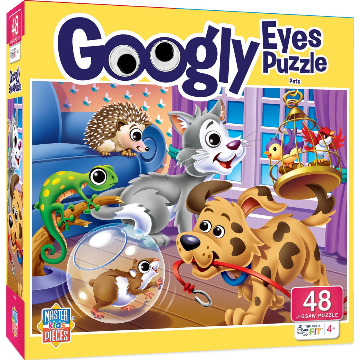 Googly Eyes - Pets 48pc Puzzle