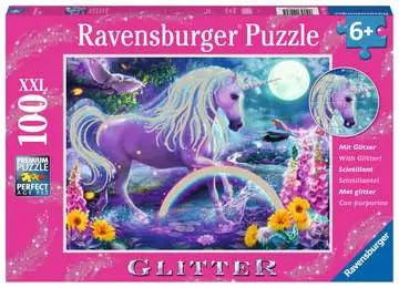 Glitter Unicorn 100pc Glitter Puzzle