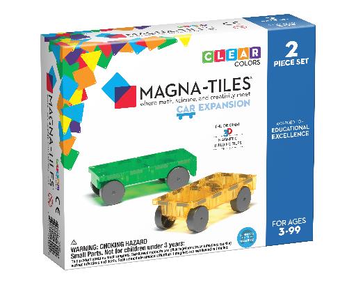 Magna-Tiles Cars 2 Piece Expansion Set