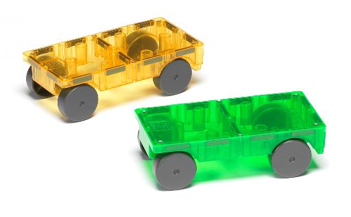 Magna-Tiles Cars 2 Piece Expansion Set
