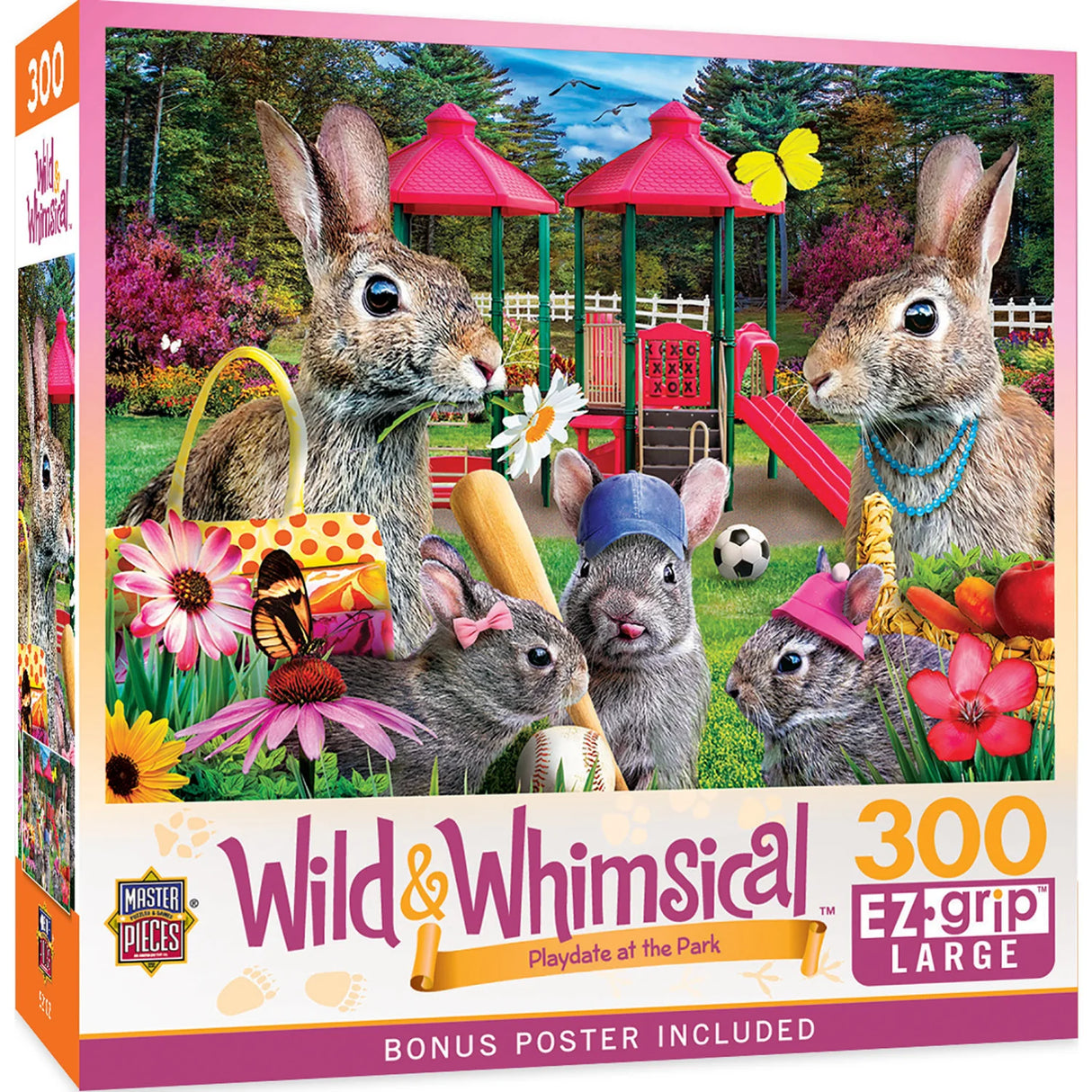Wild & Whimsical - Playdate at the Park 300pc EZ Grip Puzzle
