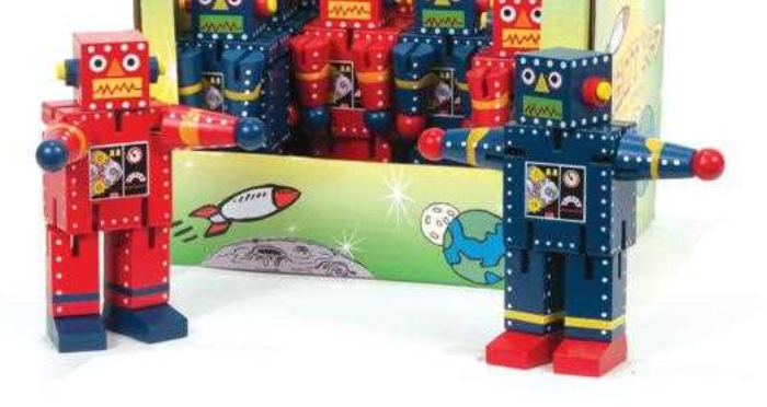 Mini Robot X-7 Fidget Toy assorted colors - sold separately