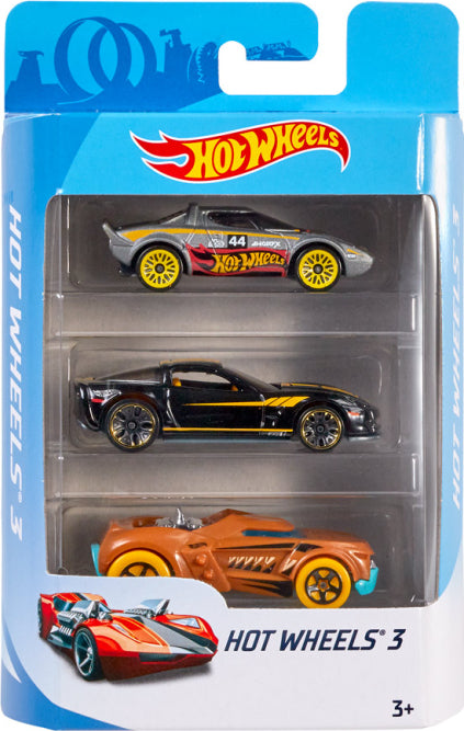 Hot Wheels - Basic Car 3-Pack