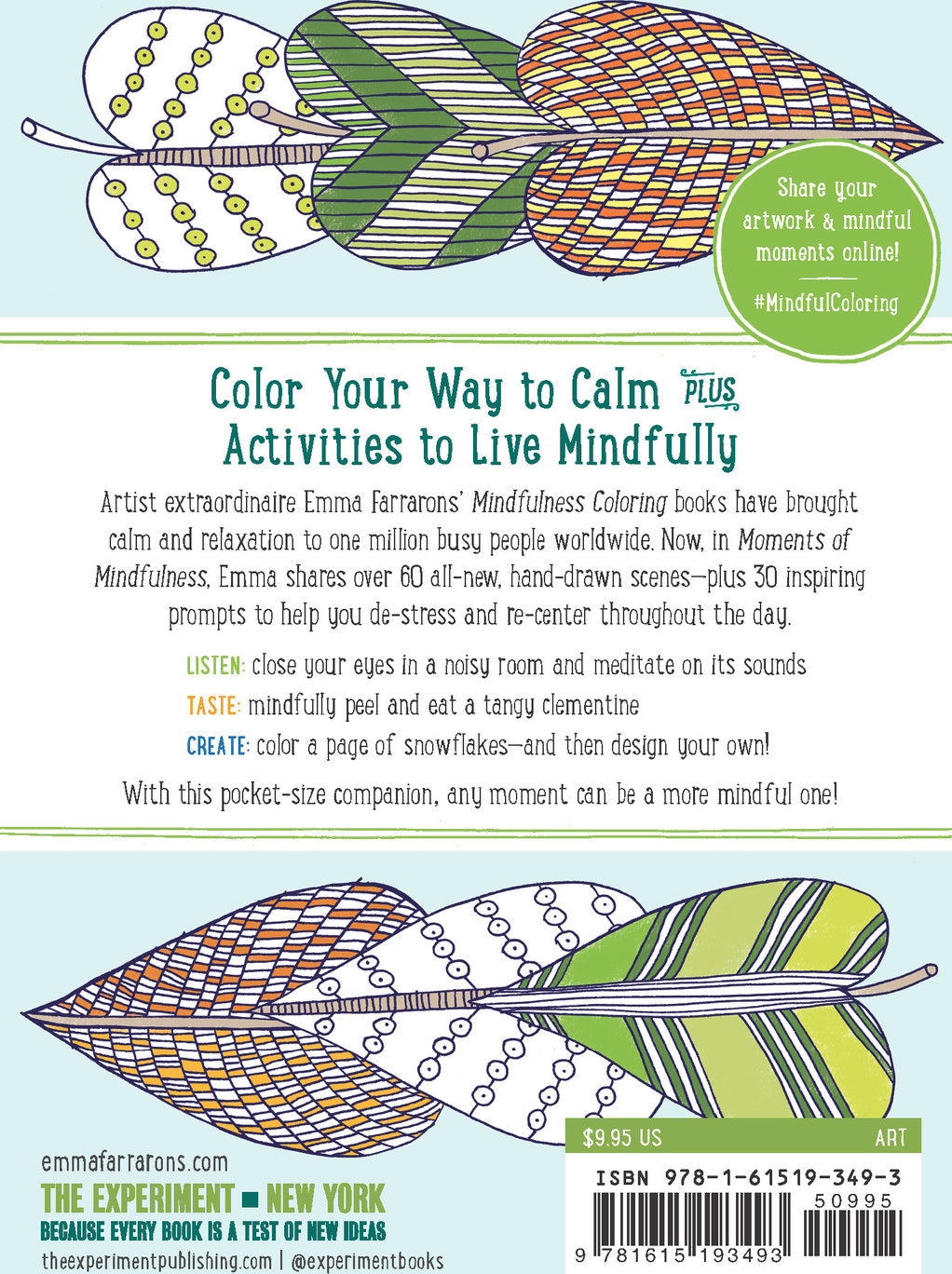 Moments of Mindfulness: Anti-Stress Coloring & Activities