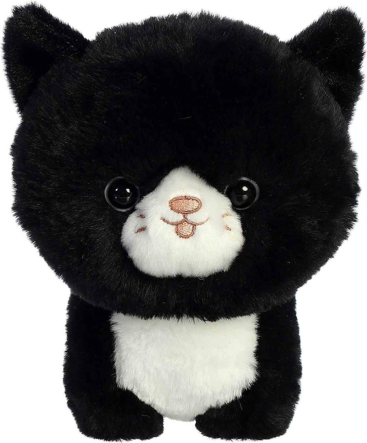 Aurora Teddy Pets 7" Tuxedo Cat