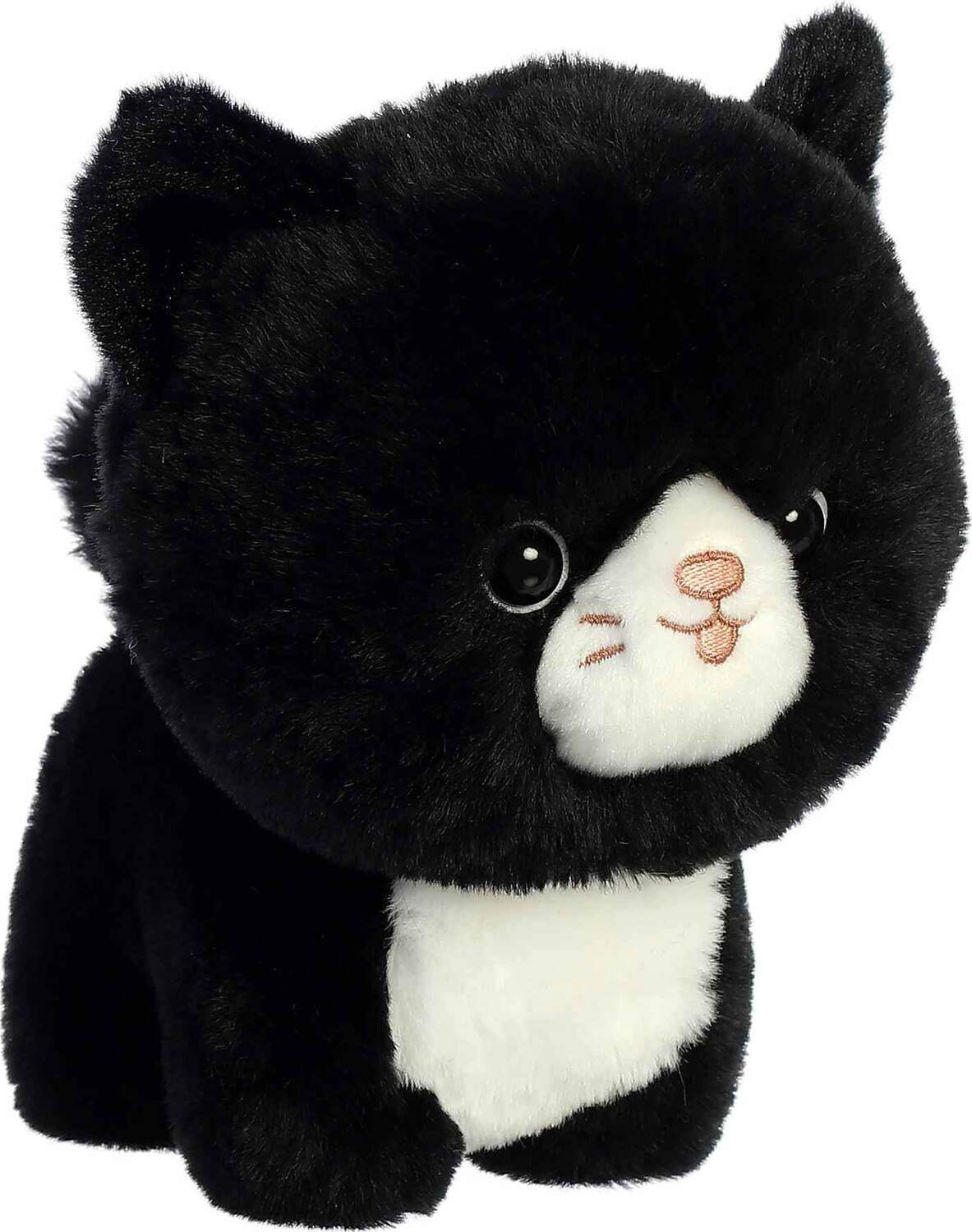 Aurora Teddy Pets 7" Tuxedo Cat