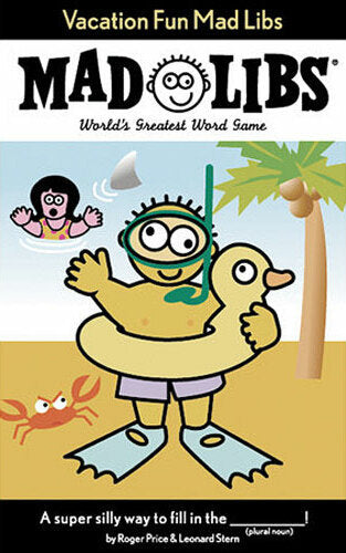 Madlibs, Vacation Fun