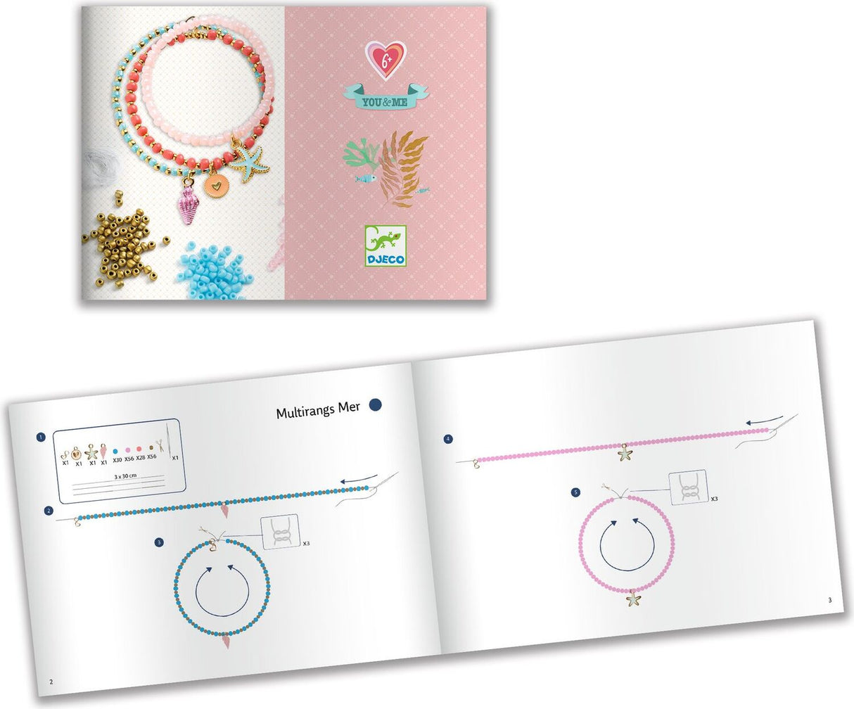 DJECO Sea Multi-Wrap Beads & Jewelry