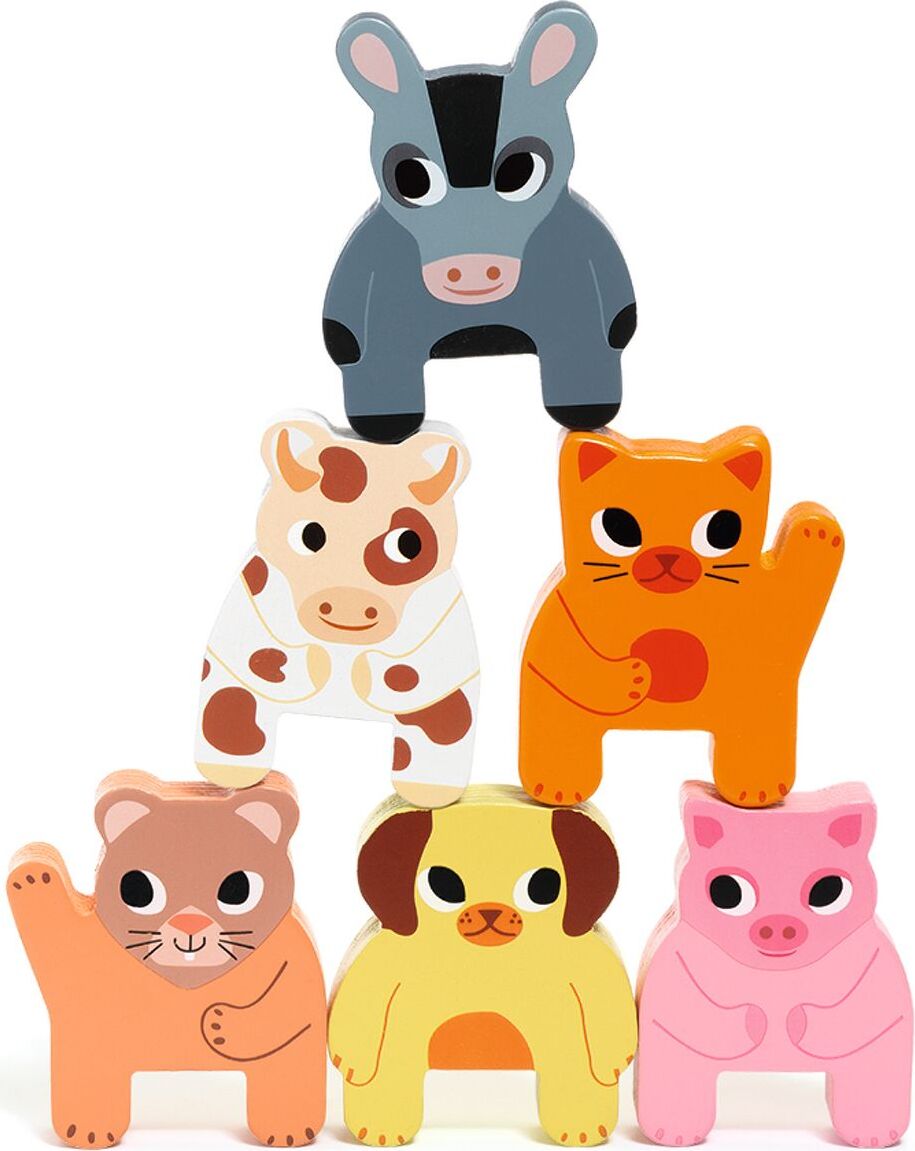 Trainimo Farm Wooden Pull-Along Activity Toy