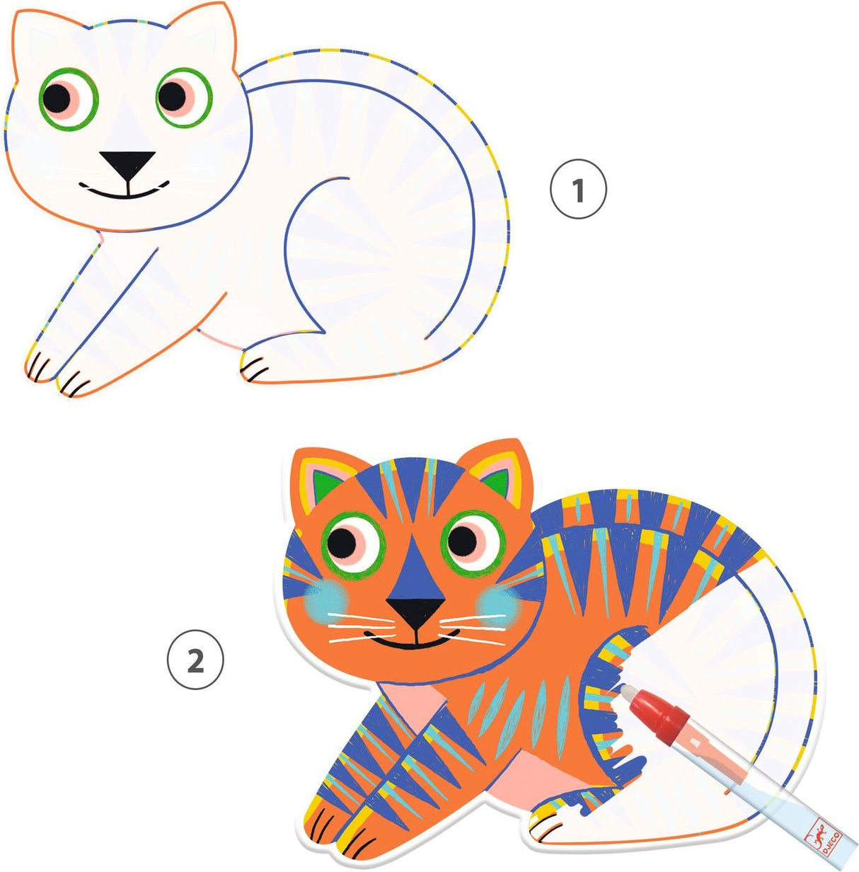 DJECO Animalo-Ma Paint With Water Activity Set