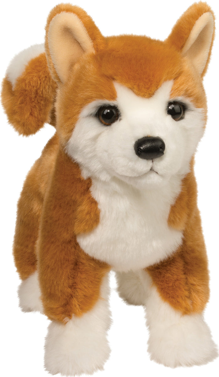 Adorable Peluche Shiba Inu Avec Écharpe - Boutique Maman