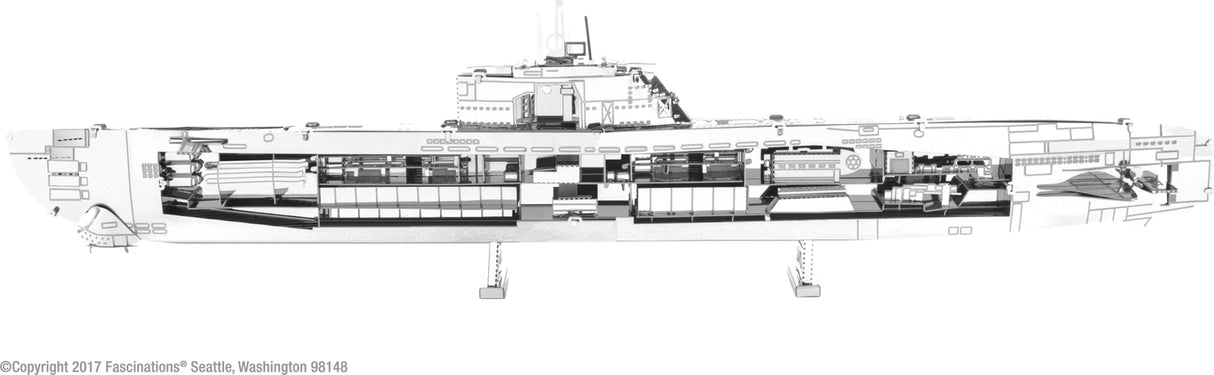 German U-boat Type XXI