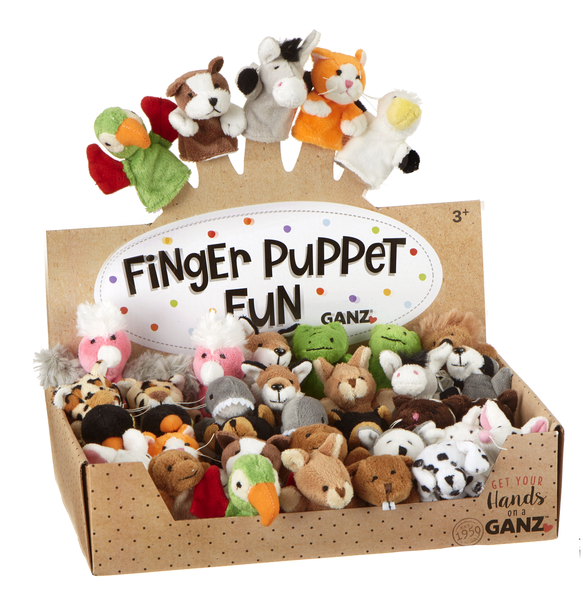 2.5" Finger Puppet Fun! asst (Styles May Vary)