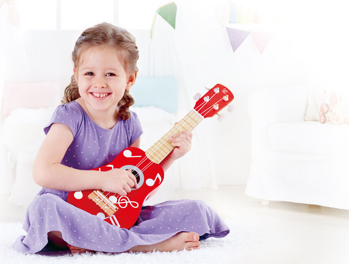 Rock Star Ukulele Red
