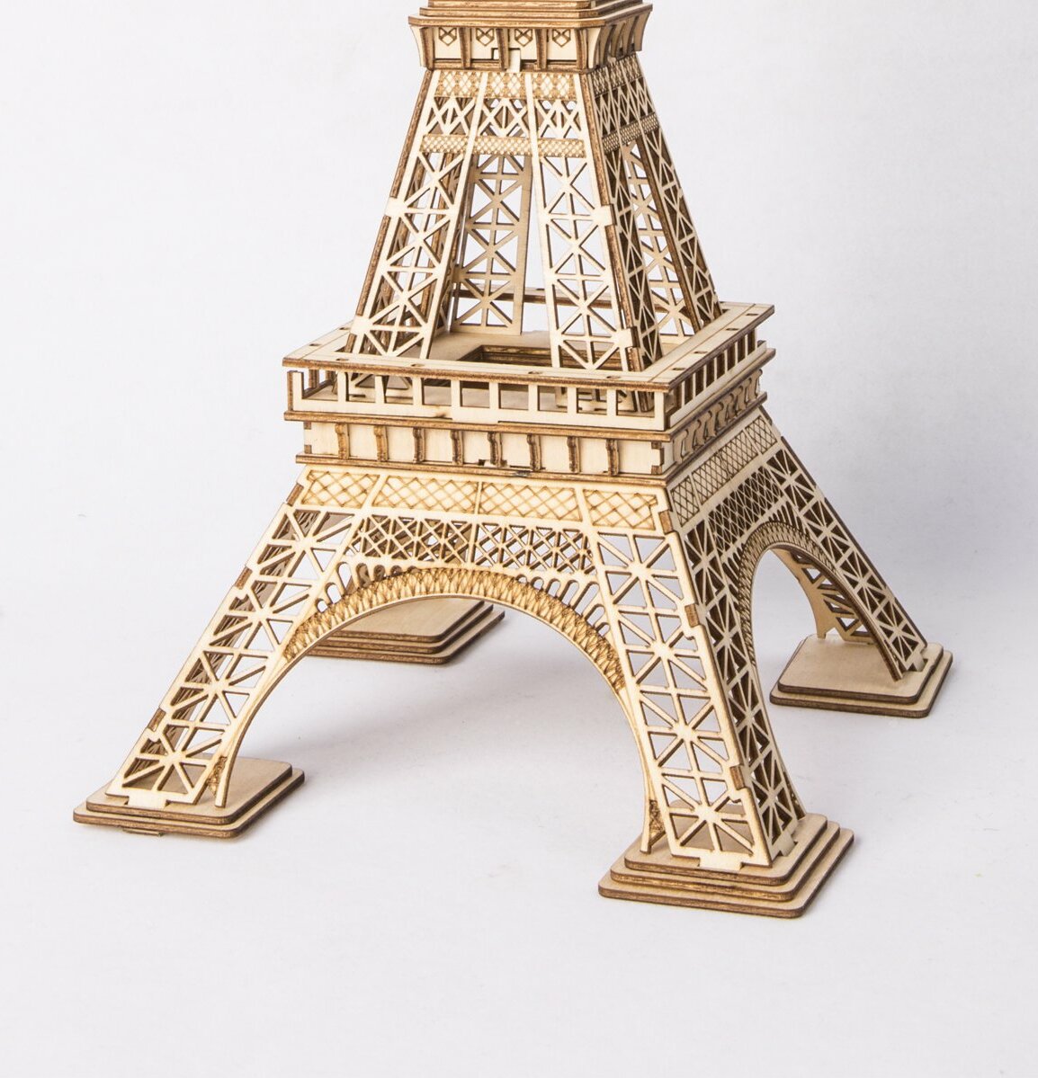 3D Modern Wooden Puzzle - Eiffel Tower