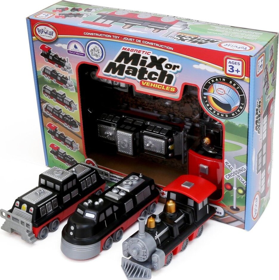 Magnetic Mix or Match Vehicles - Trains
