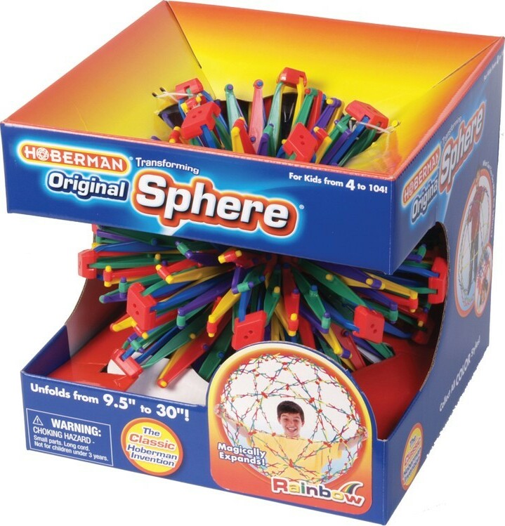 Hoberman Sphere Rainbow
