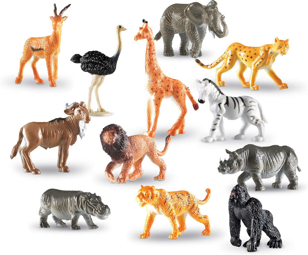 Jungle Animal Counters Set of 60