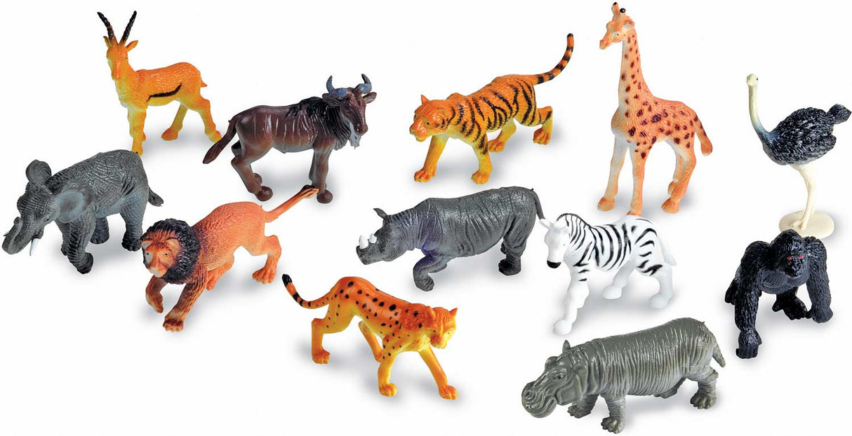 Jungle Animal Counters Set of 60