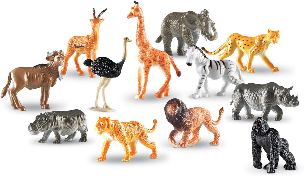 Jungle Animal Counters Set of 60