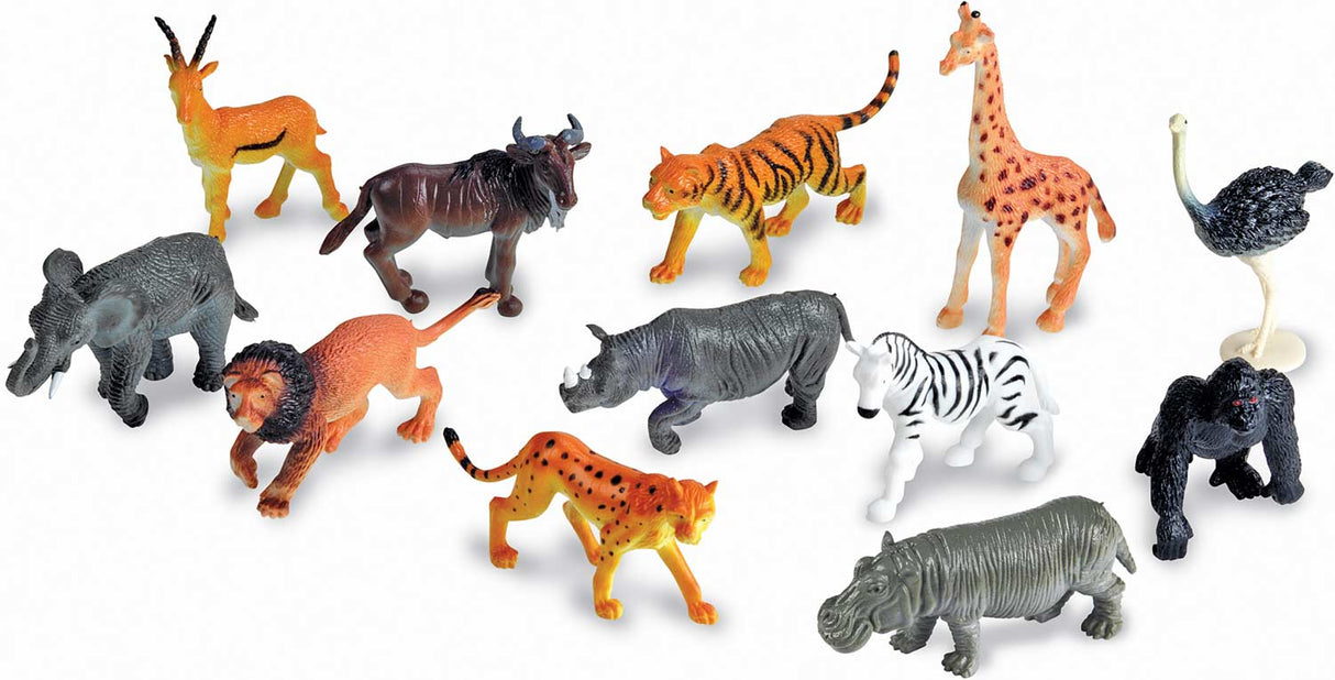 Jungle Animal Counters Set of 60