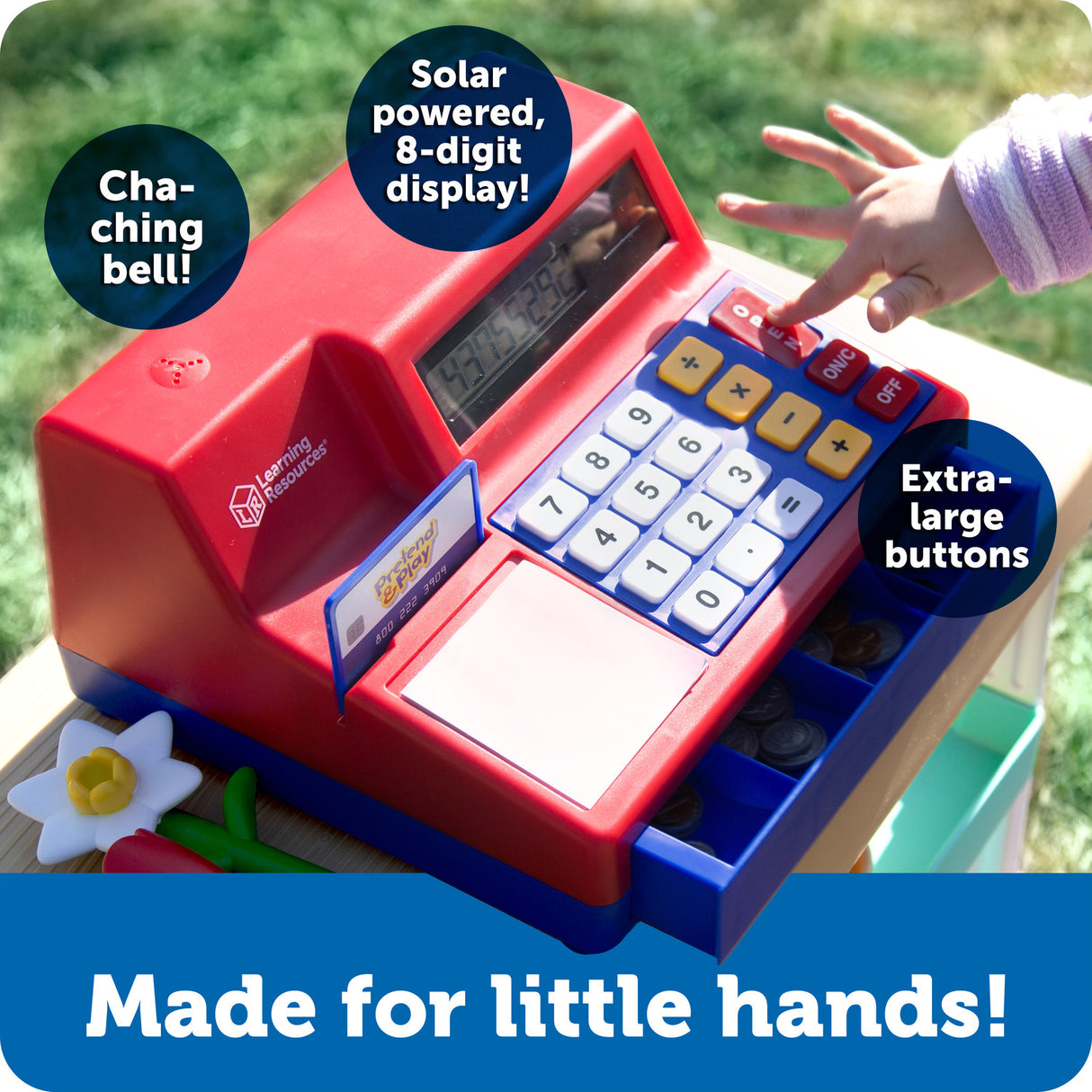 Pretend & Play Calculator Cash Register