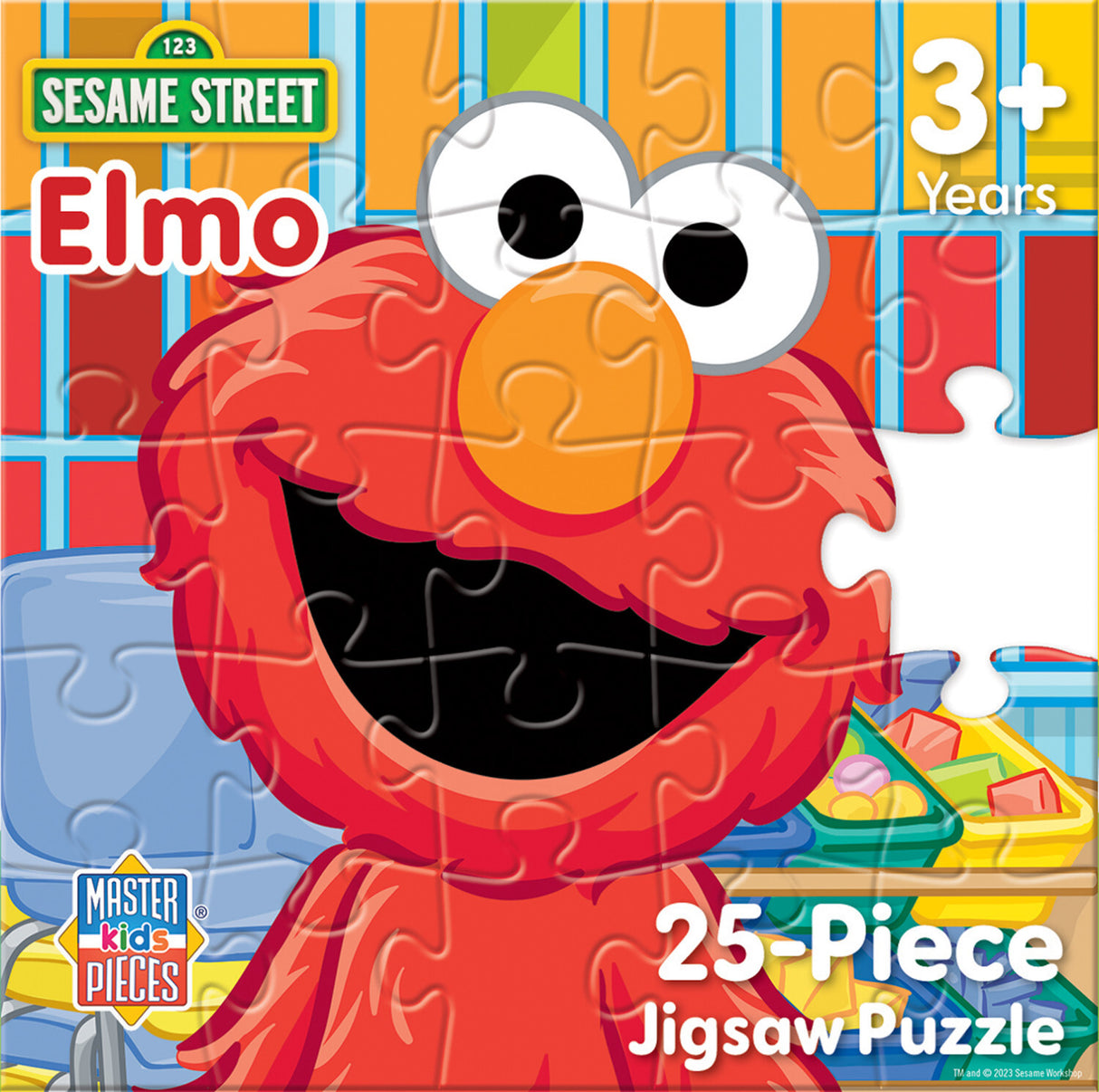 Sesame Street - Elmo 25 Piece Square Puzzle