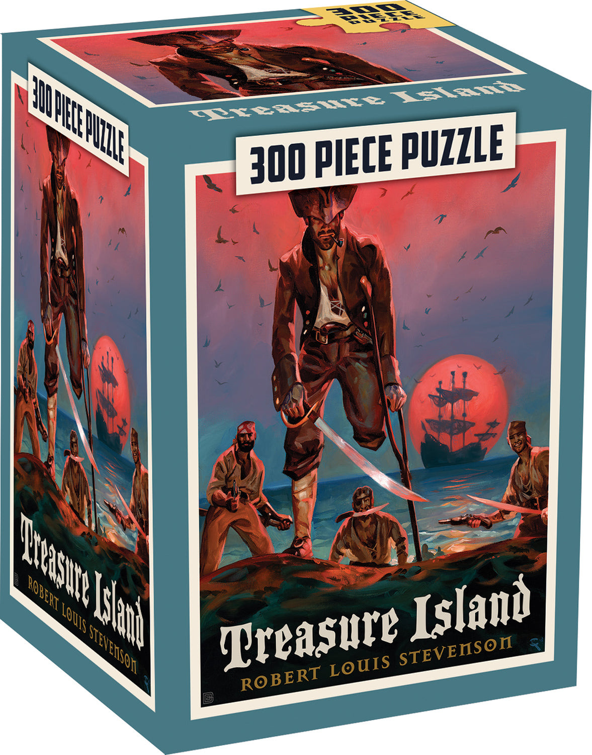 Puzzle Pod - Treasure Island 300 Piece Puzzle