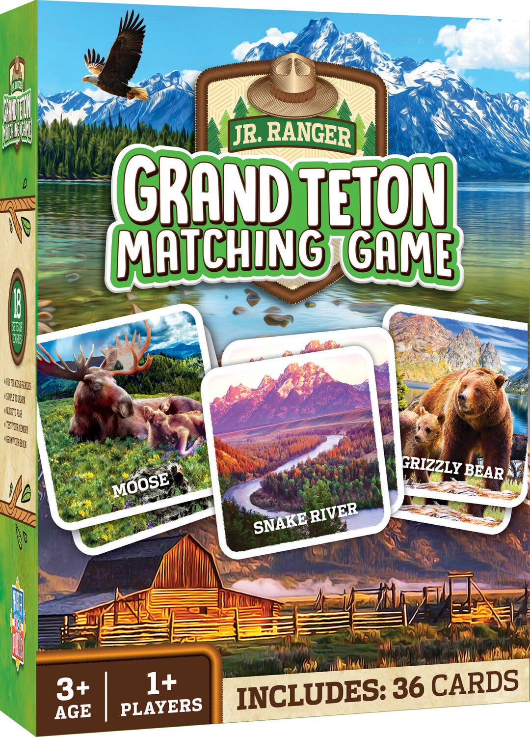 National Parks Jr Ranger - Grand Teton Matching Game
