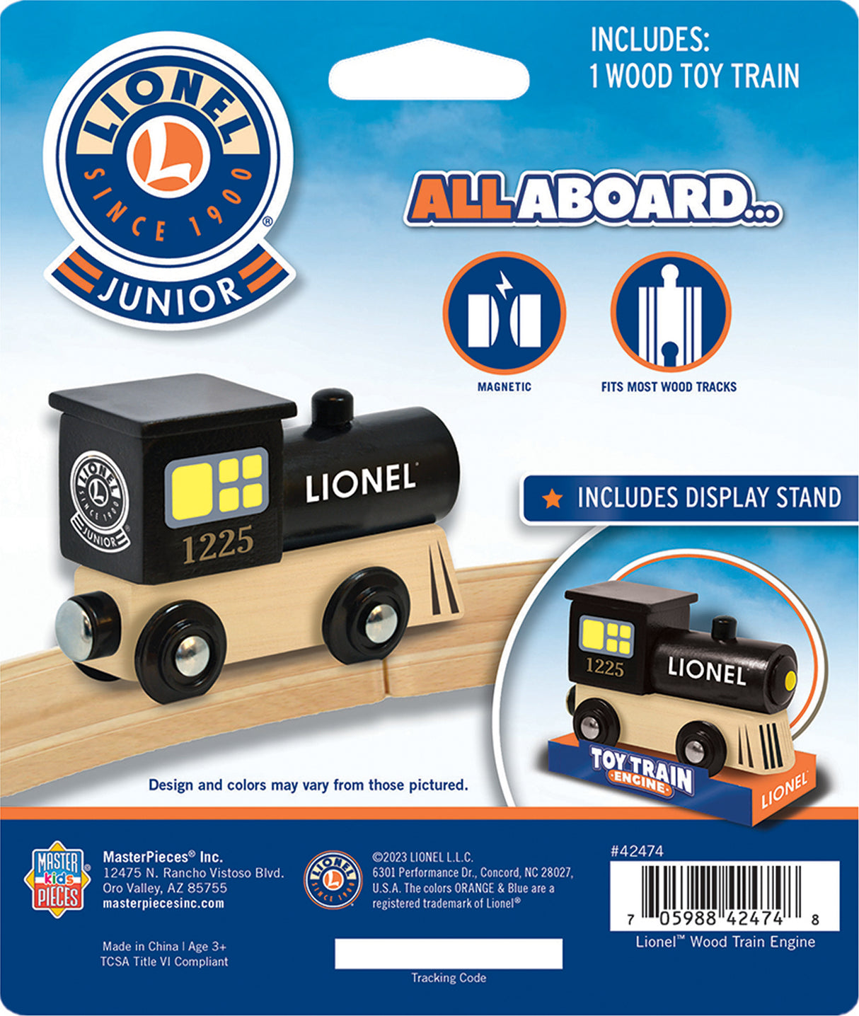 Lionel Wood Train Engine