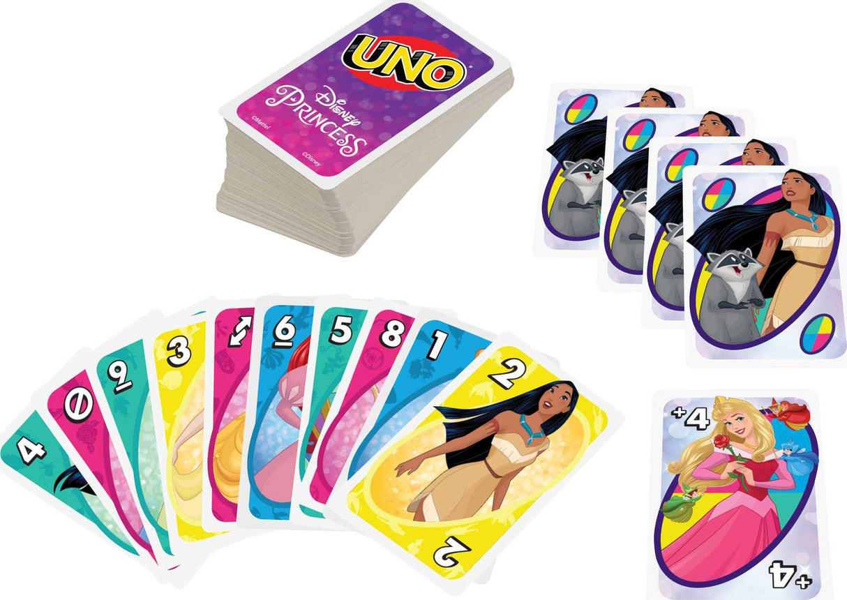 UNO Disney Princess Card Game
