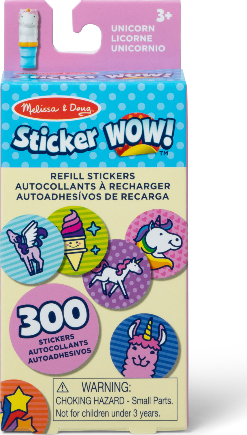 Sticker WOW! Refill Stickers - Unicorn