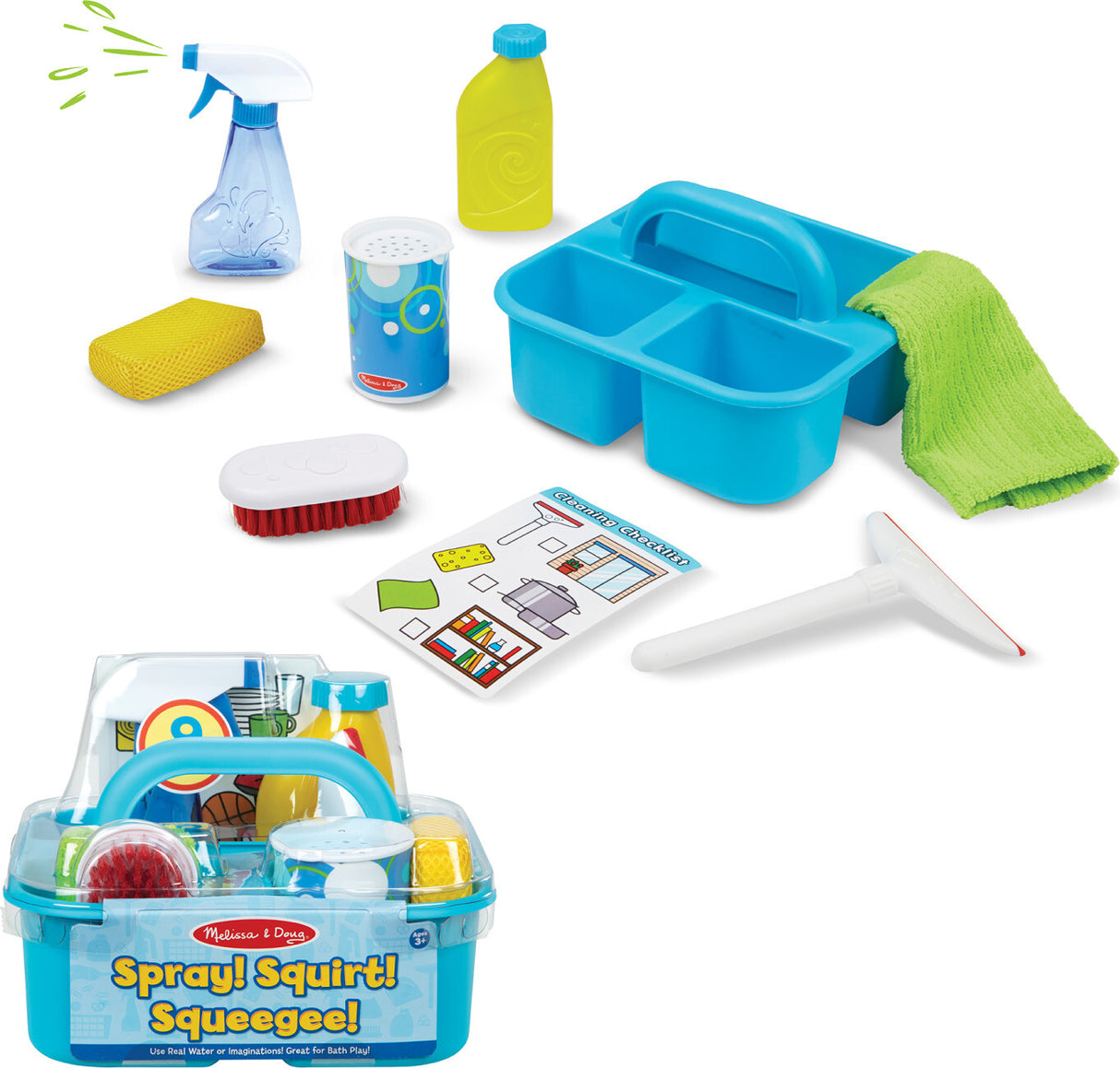 Let's Play House! Spray, Squirt & Squeegee Play Set