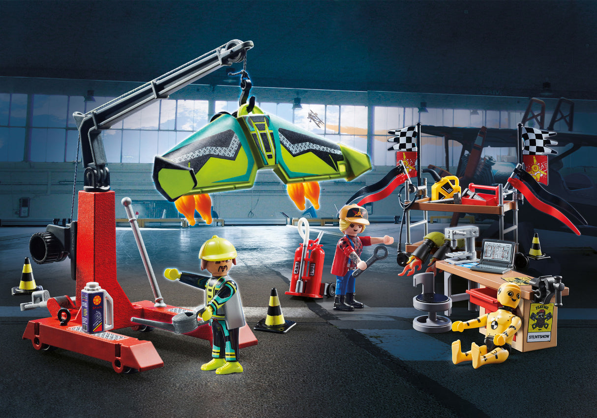Playmobil Air Stunt Show Service Station
