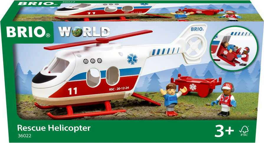 BRIO World – 36002 Rescue Helicopter