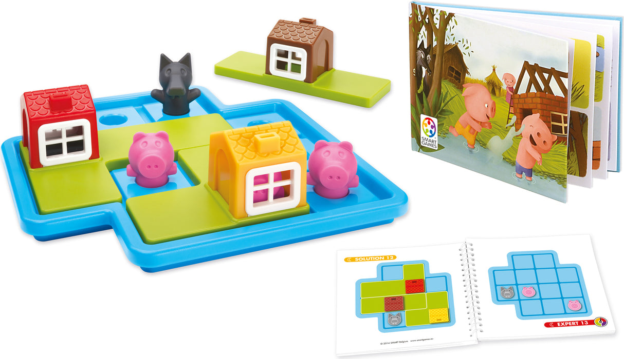 Three Little Piggies – Deluxe Preschool Logic Game (SmartGames)