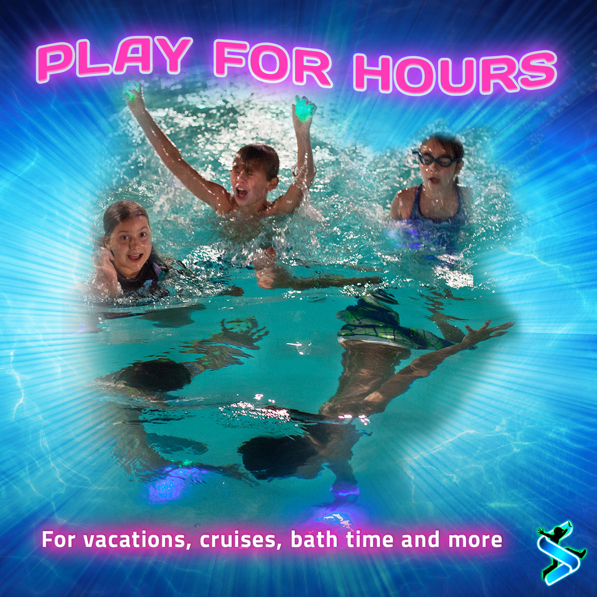 Dive Diamonds: Underwater Pool Toys that Glow