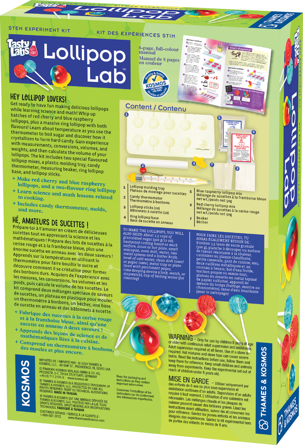 Lollipop Lab - 2L (EN/FR)