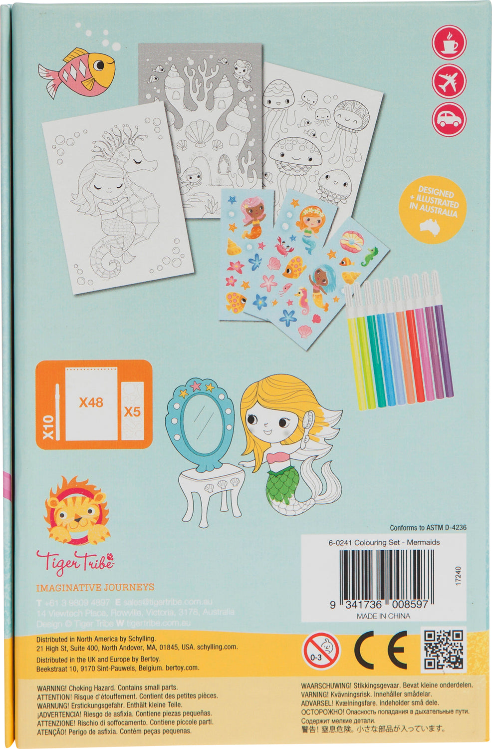 Coloring Set - Mermaids