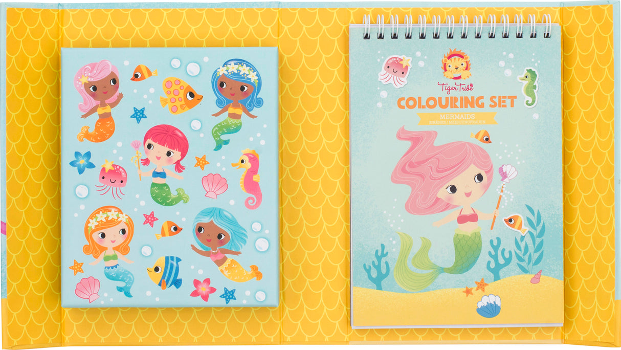 Coloring Set - Mermaids