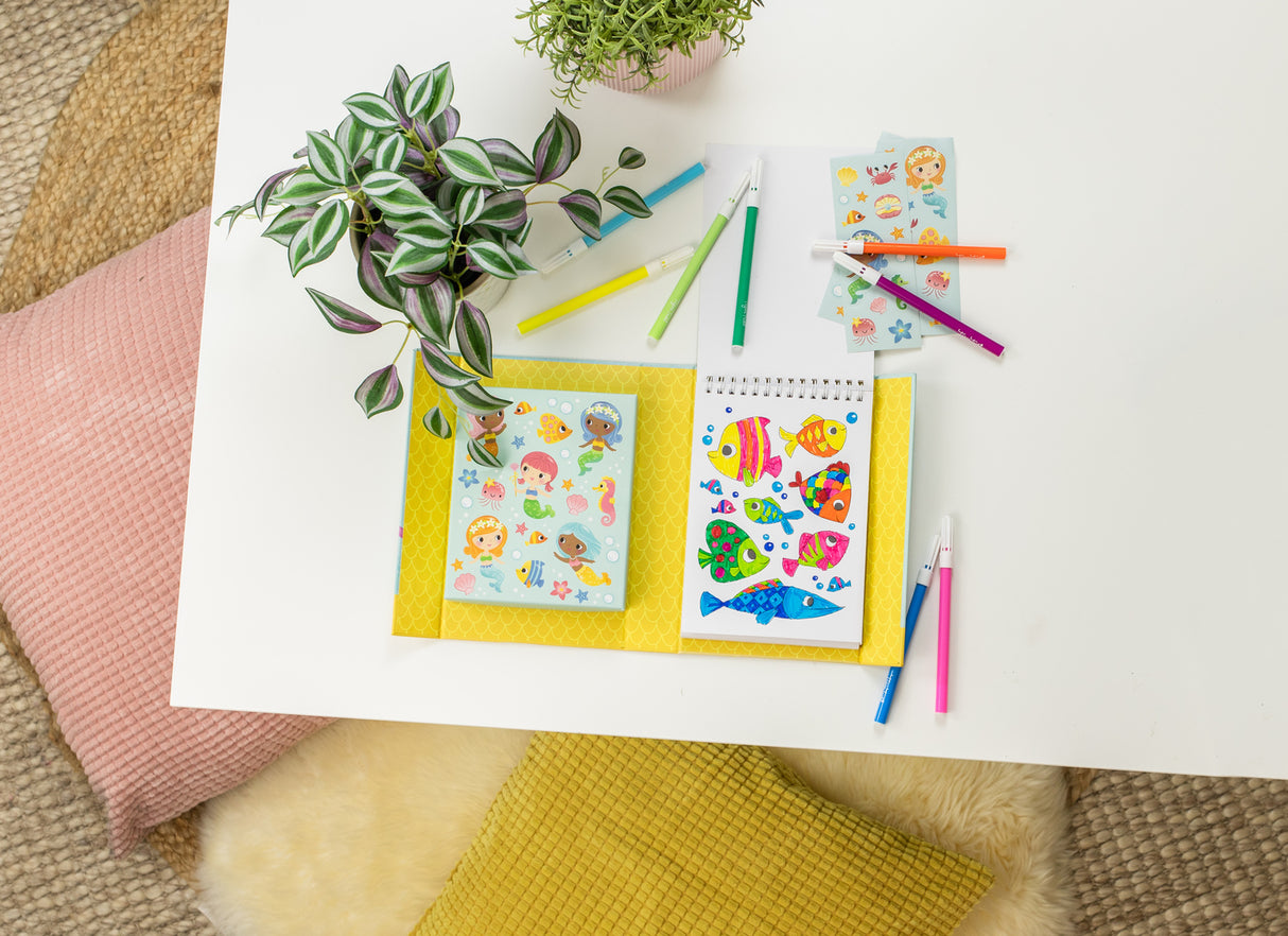 Coloring Set - Mermaids