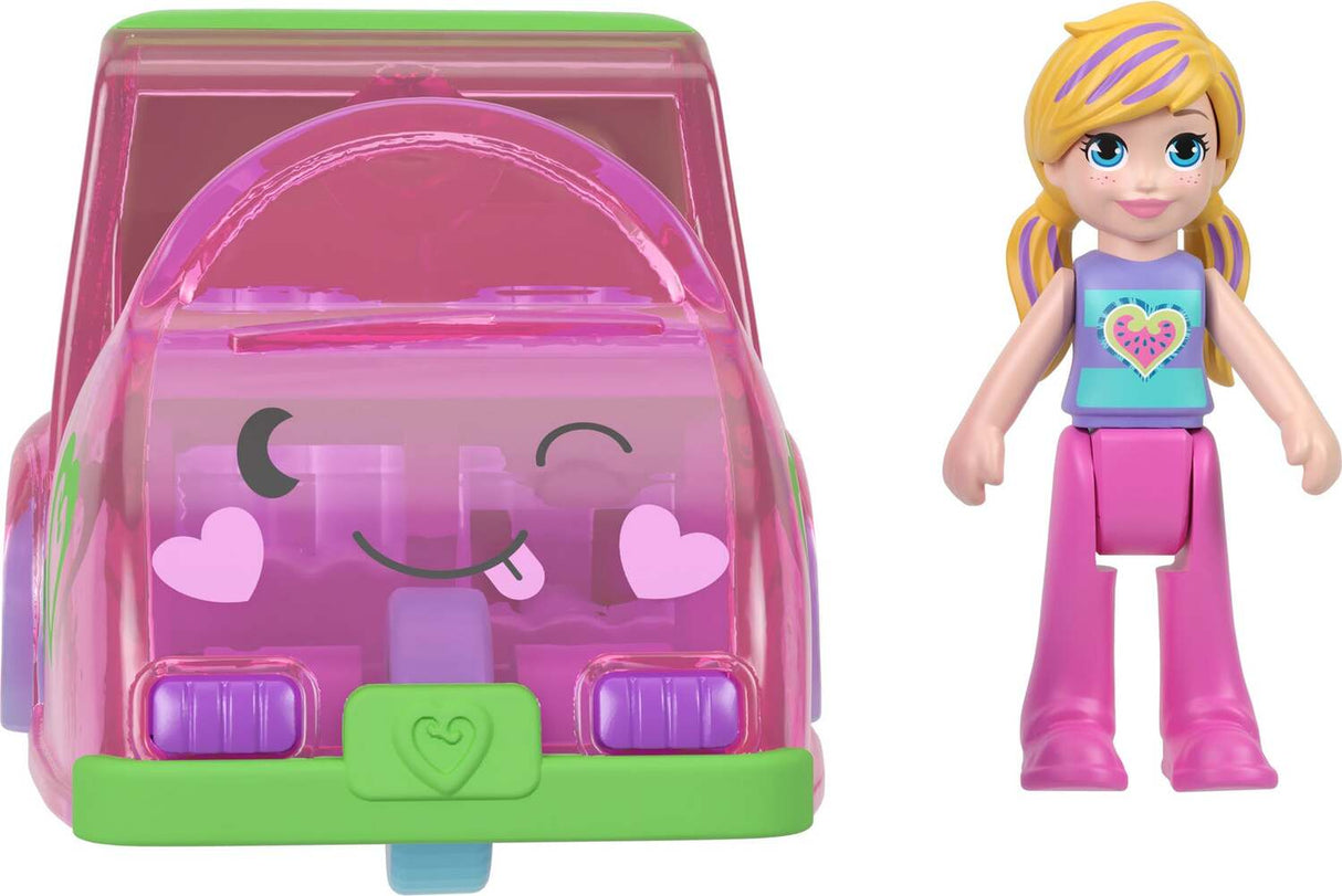 Mattel Polly Pocket Pollyville Cars 2 Pack