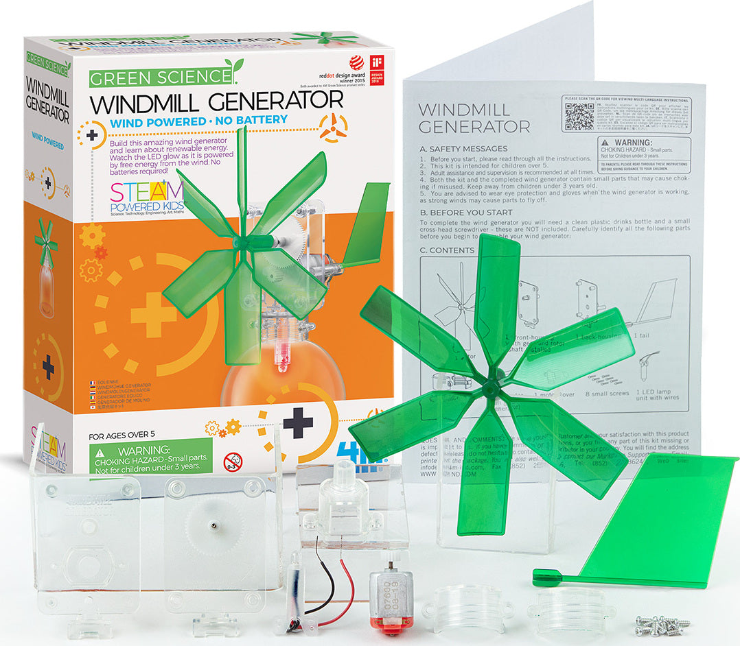 4M Green Science Windmill Generator