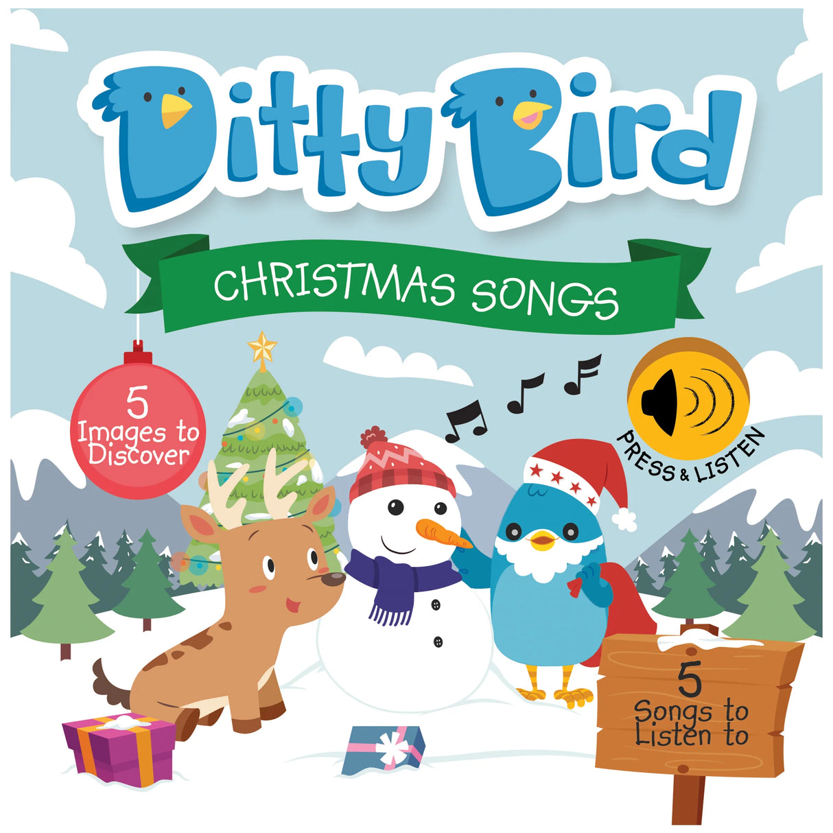 Ditty Bird Sound Book: Christmas songs