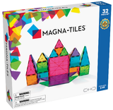 Magna-Tiles Clear Colors 32 Piece Set