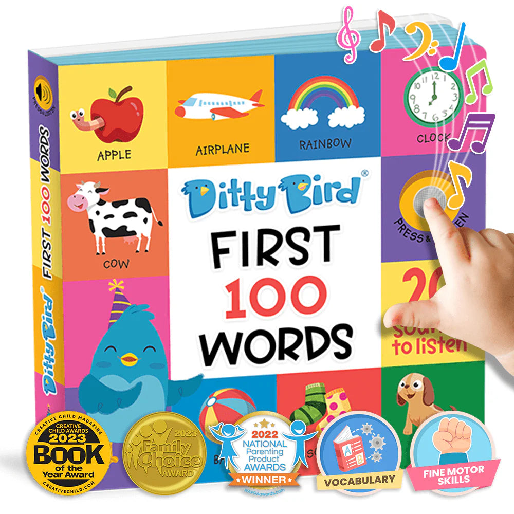 DITTY BIRD Sound  Book: First 100 Words