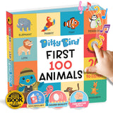 DITTY BIRD Sound  Book: First 100 Animals