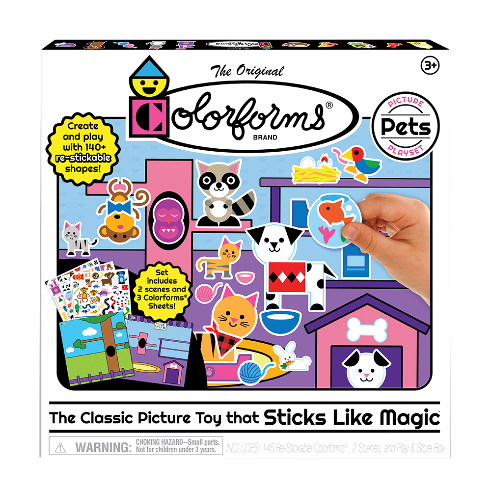 Colorforms Pets Picture Playset