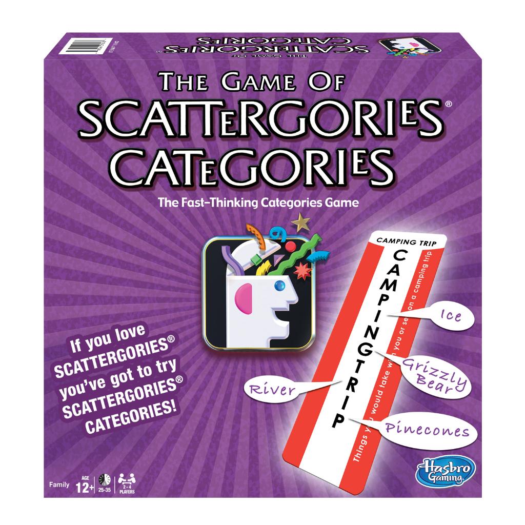 Scattergories Categories